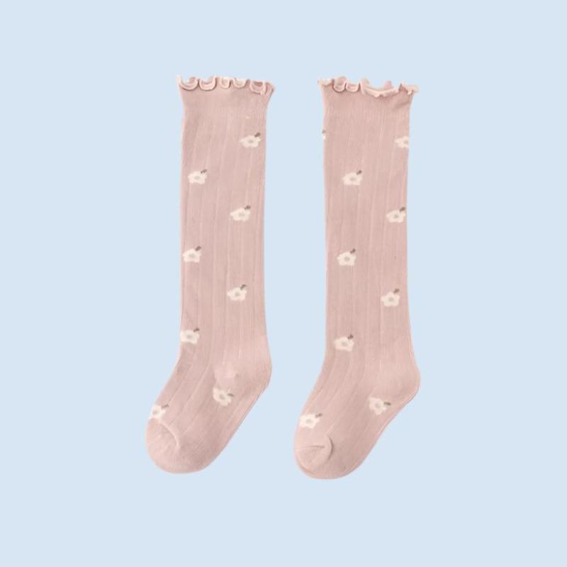 BloomWarm Knee-High Cotton Kids Socks