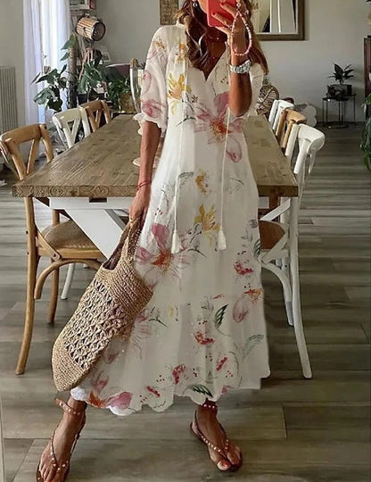 Arielle Elegant Boho Summer Dress