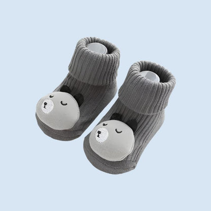 SnugPaw Soft Cotton Baby Grip Socks