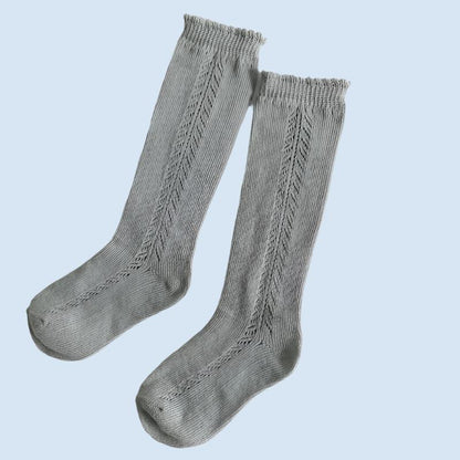 CozyMesh Cotton Knee High Kids Socks