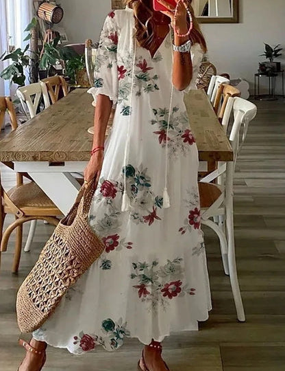 Arielle Elegant Boho Summer Dress