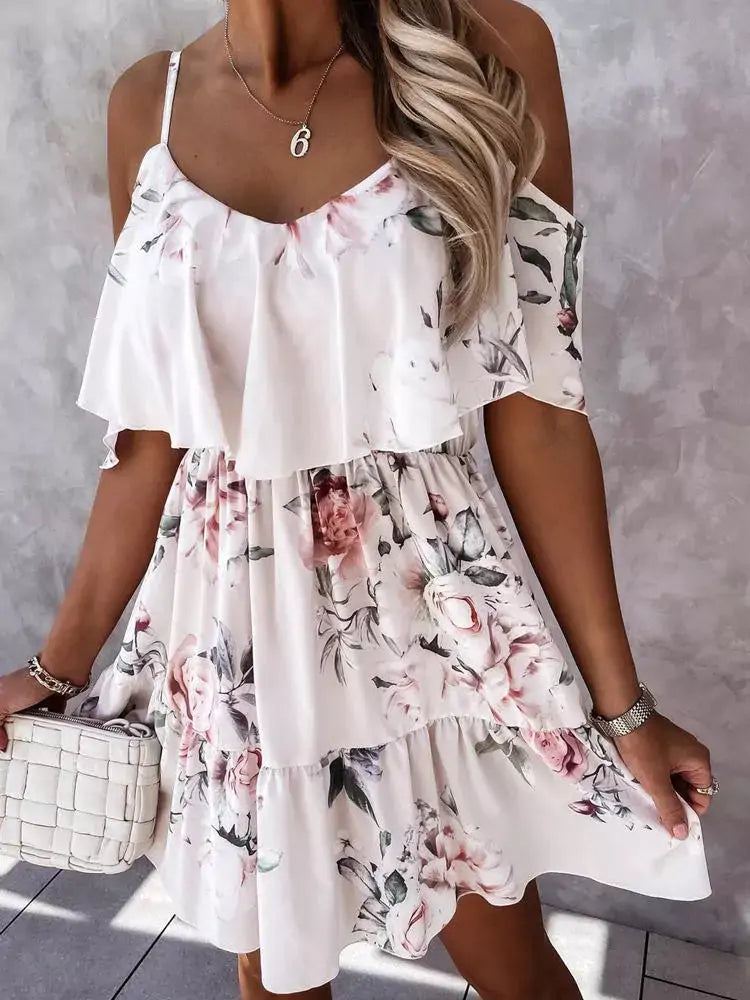 Myrna Off Shoulder Mini Dress