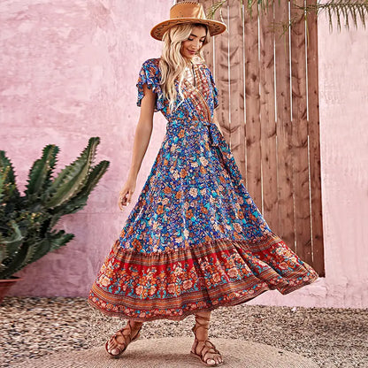 Samantha Floral Maxi Dress