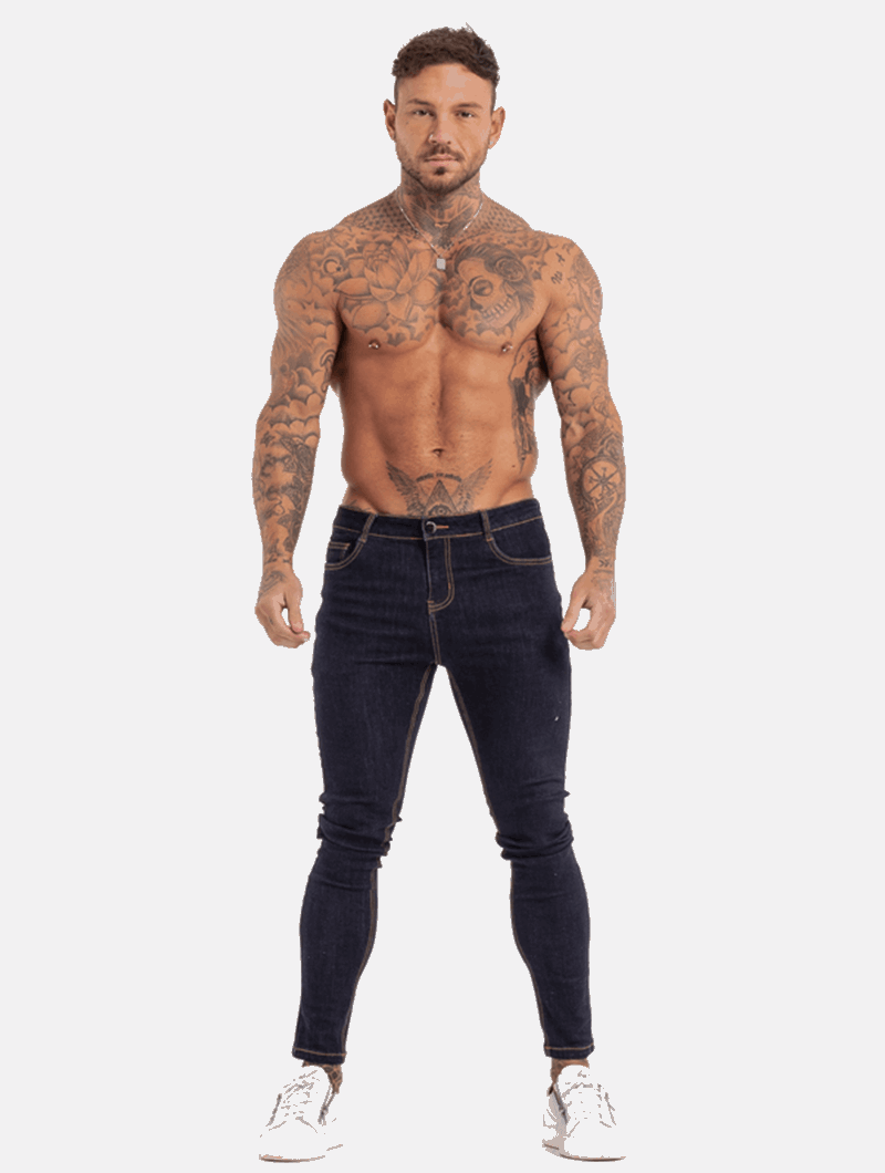 Women's Slim Fit Stretch Denim Pants - Comfortable Casual Jeans-4