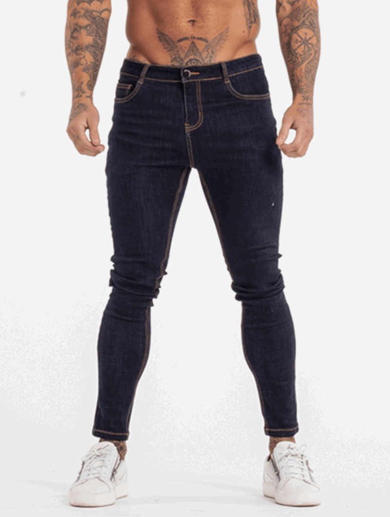 Variant image for Women's Slim Fit Stretch Denim Pants - Comfortable Casual Jeans-1