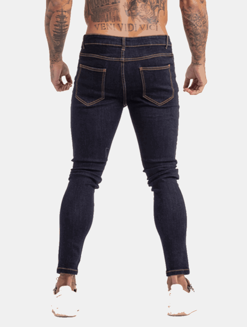 Women's Slim Fit Stretch Denim Pants - Comfortable Casual Jeans-3