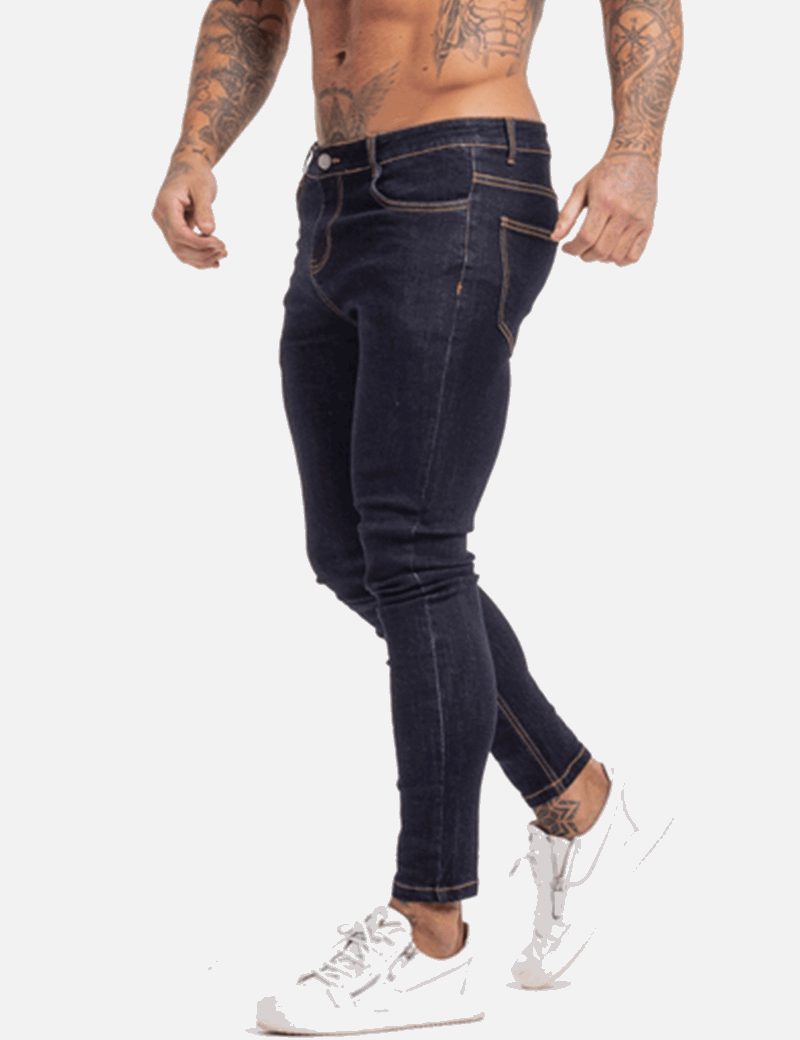 Women's Slim Fit Stretch Denim Pants - Comfortable Casual Jeans-2
