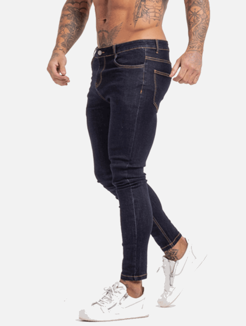 Women's Slim Fit Stretch Denim Pants - Comfortable Casual Jeans-2